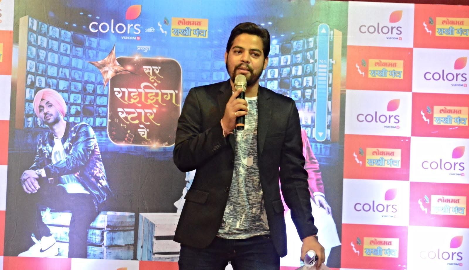 Sandip Wankhede hosting a community program